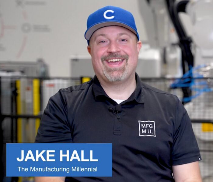 headshot for Jake Hall - Manufacturing Millenial